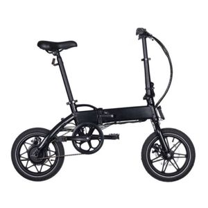 Bicicleta eléctrica Onebot T3, Aro 14, autonomía hasta 20-30 km, 250W, vel. 25 km/h, 110 kg, negro