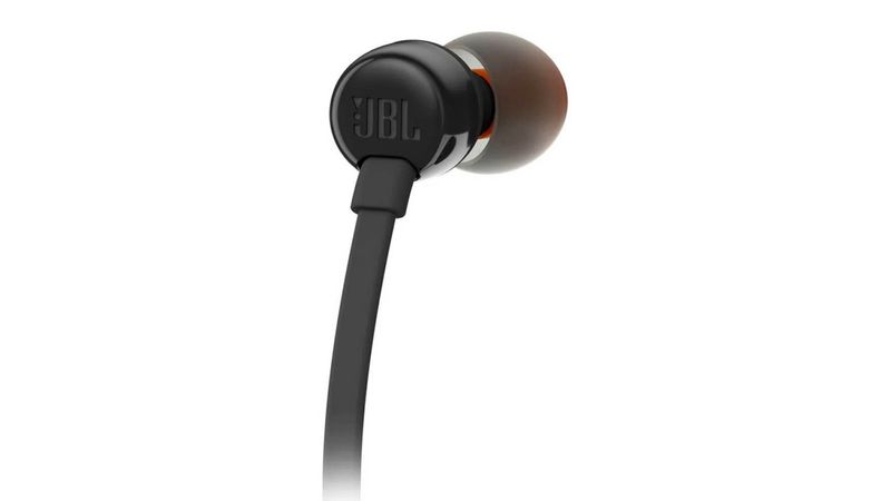 Audífonos in ear con micrófono JBL T110 cable plano, conector 3.5
