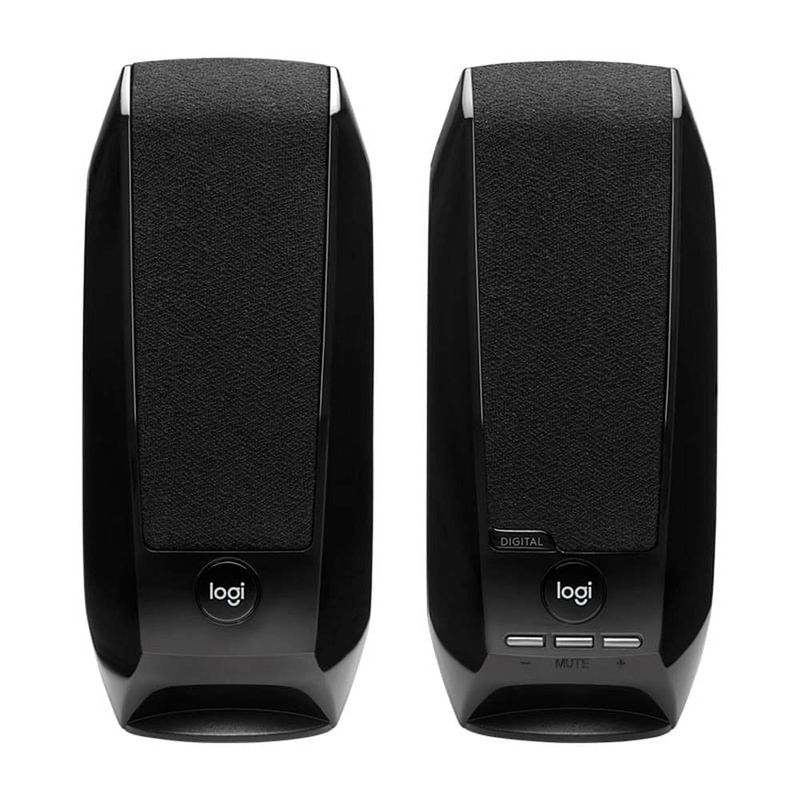 Parlantes Logitech S150 USB estéreo negro Frontal