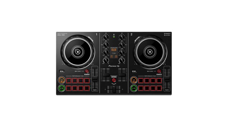 DJ controlador Pioneer DDJ-200 inteligente 2 canales, transition fx, puerto  usb - Coolbox