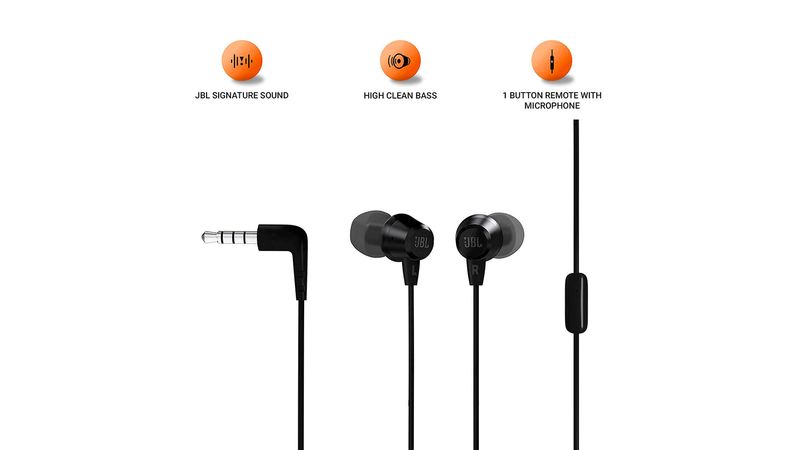 Audífonos Jbl C50HI, In Ear