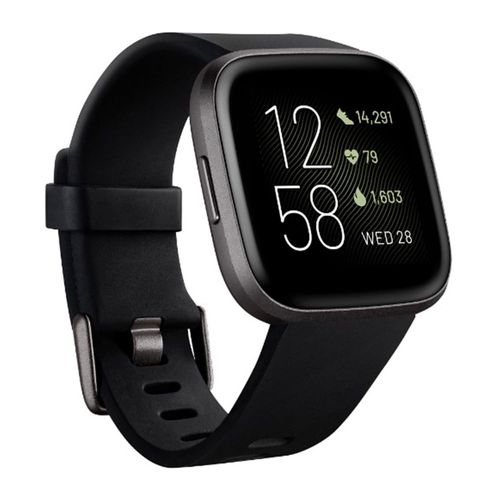 Smartwatch Fitbit Versa 2 resistente al agua, máx. 6 días, 1.4", negro