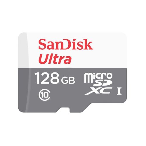 Micro SDXC con adaptador Sandisk Clase 10 128GB 80MB/s
