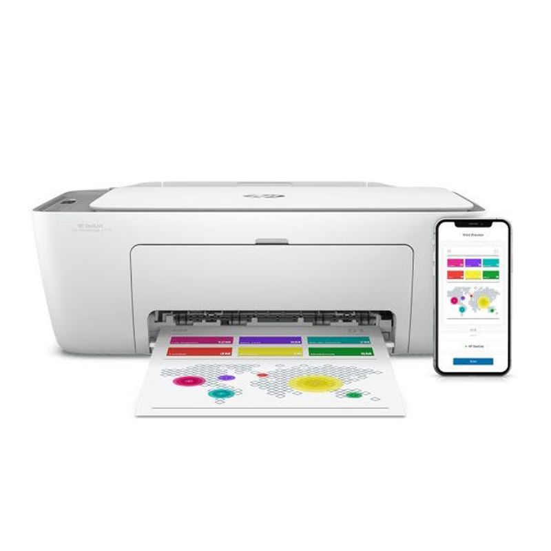 Impresora multifuncional HP Deskjet Ink Advantage 2775 inalámbrica con cartuchos beneficio