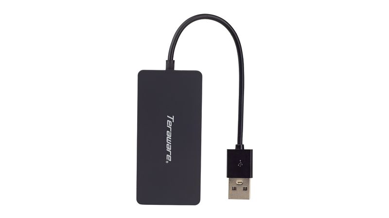 CABLE LADRON USB MULTIPUERTO ADAPTADOR DUPLICADOR CONEXION 2.0 NEGRO