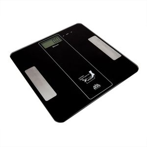 Balanza digital smart Senssun iF1917A, medidor masa corporal, iOS/android, negro