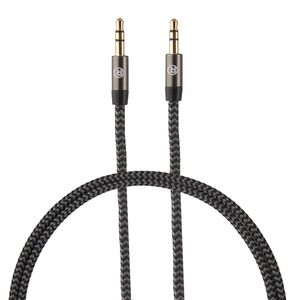 Cable trenzado Radioshack 3.5 mm, macho a macho, 0.9 m