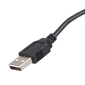 Cable conector Radioshack de usb a mini usb, 1.8 metros, negro