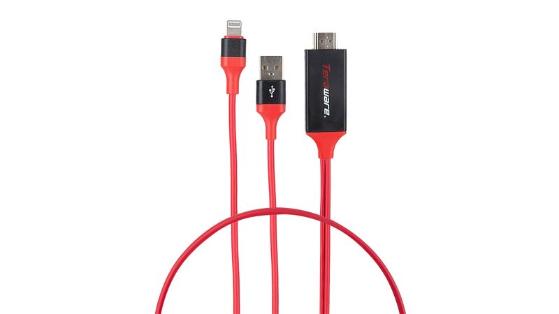 Cable lightning Teraware con adaptador hdmi 2 m - Coolbox