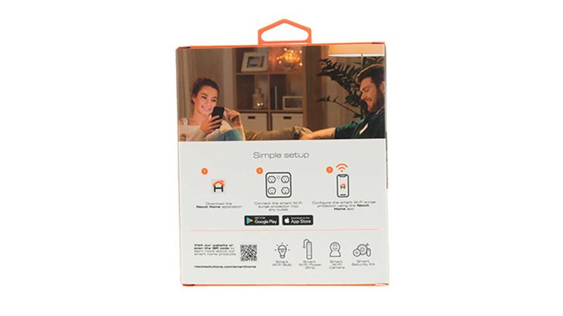 Enchufe Inteligente para Interior con Wi-Fi x 4 Puertos USB Nexxt - Utilex