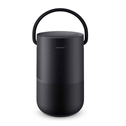 Parlante bluetooth Bose Home Portable Smart Speaker con asa, IPX4, máx. 12 horas, negro