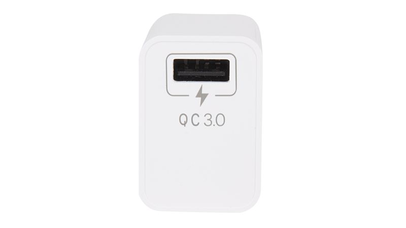 Cargador de pared + cable G Mobile micro usb a usb, 18W, carga rápida, 1m,  blanco - Coolbox