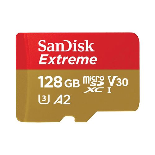 Micro SDXC Sandisk Extreme Clase 10 U3 128GB  90MB/s