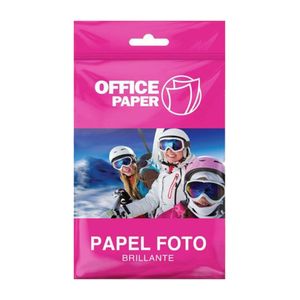 Papel fotográfico Office Paper brillante Canvas, 10 x 15 cm, 25 hojas, 180g