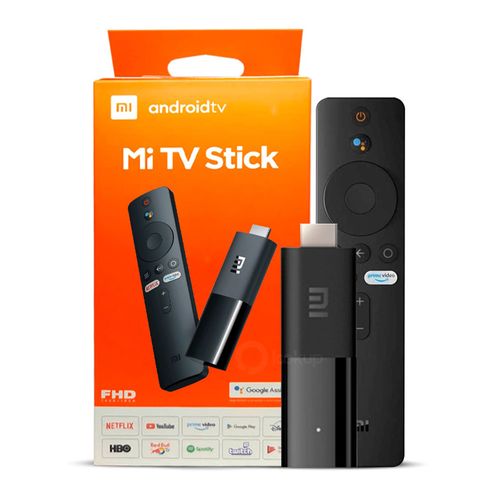 Convertidor a smart TV Xiaomi Mi TV Stick Full HD, 8GB, 1GB ram + control remoto con Google Assistant Android TV