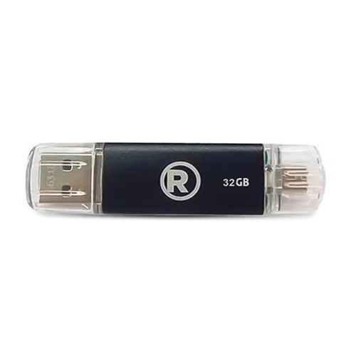 Memoria USB OTG Radioshack 32GB de capacidad, interfaz 2.0
