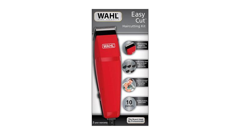 Maquina de Corte Home Easy Cut Roja Wahl 10 pcs