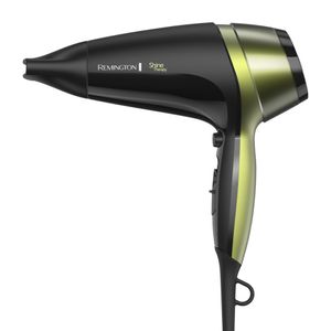 Secador de cabello Remington Shine Therapy D13A 2100W, 2 niveles de velocidad, 3 temperaturas, negro