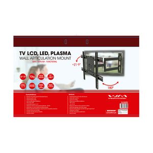 Rack móvil TV Westminster 32 - 70", máx. 70 kg