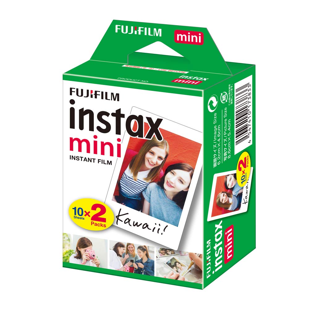 Faceta Consentimiento circulación Pack de 20 películas Fujifilm para cámaras Instax mini - Coolbox