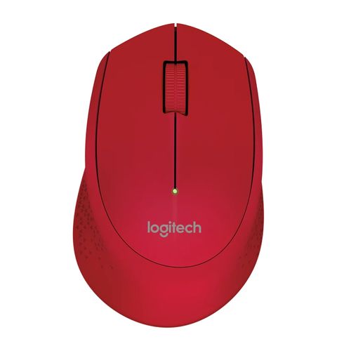 Mouse inalámbrico Logitech M280 3 botones, rojo