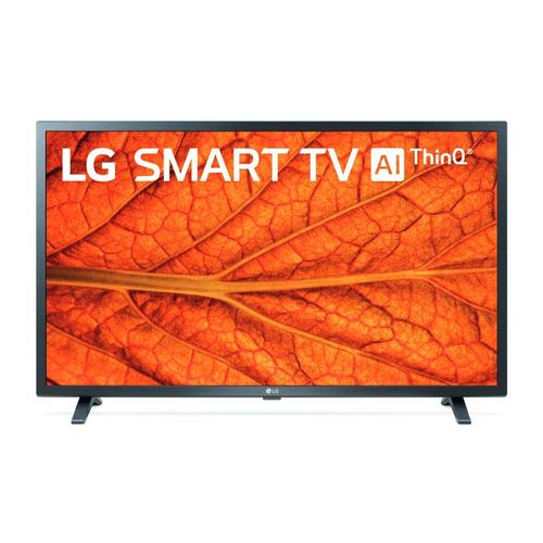 Smart TV LG 32" LED, ThinQ Ai, HD, sistema WebOS integrado, 32LM637BPSB