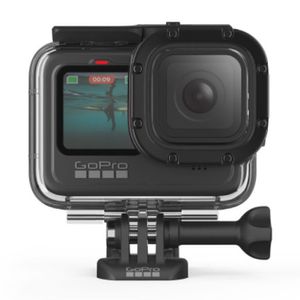 Carcasa protectora GoPro Addiv-001 para cámaras de acción Hero 9, Hero 10, Hero 11 y Hero 12, puerta trasera, sumergible hasta 60m