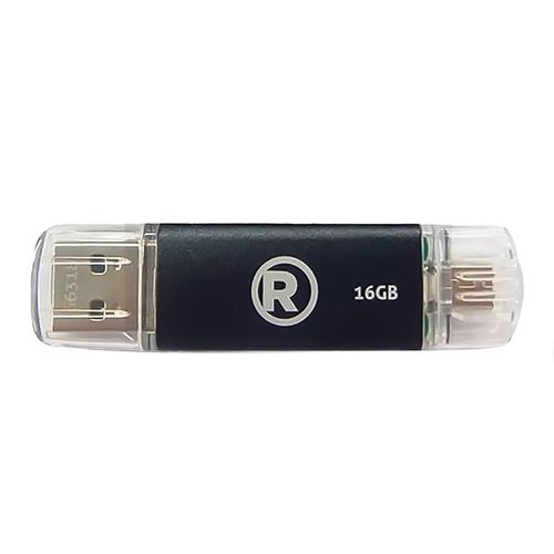 Memoria USB OTG Radioshack 16GB de capacidad, interfaz 2.0