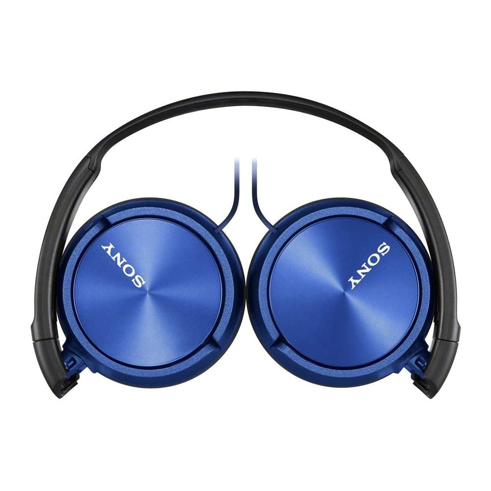 Audífonos Sony MDR ZX310AP On Ear Azul y Negro Gollo Costa Rica