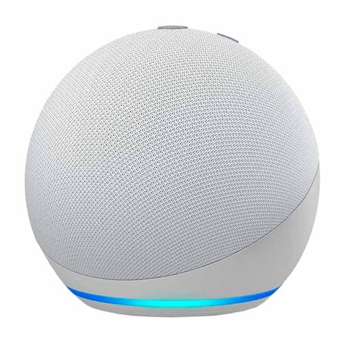 Altavoz inteligente Amazon Echo Dot 4ta generación, control de voz con Alexa, blanco