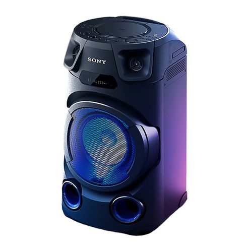 Parlante torre bluetooth Sony MHC-V13 luces fiesta, karaoke, FM, control remoto