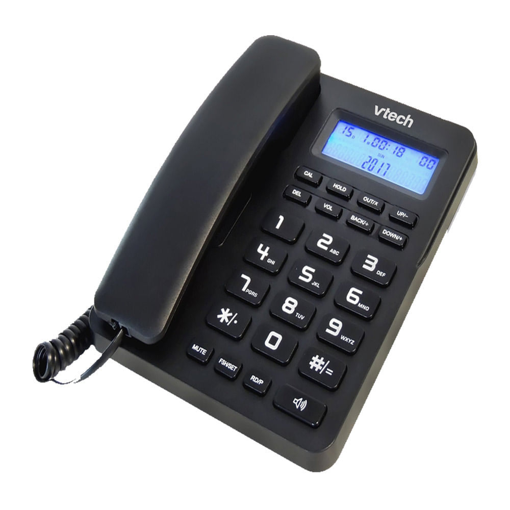 Teléfono fijo Vtech VTC500 control de volumen - Coolbox