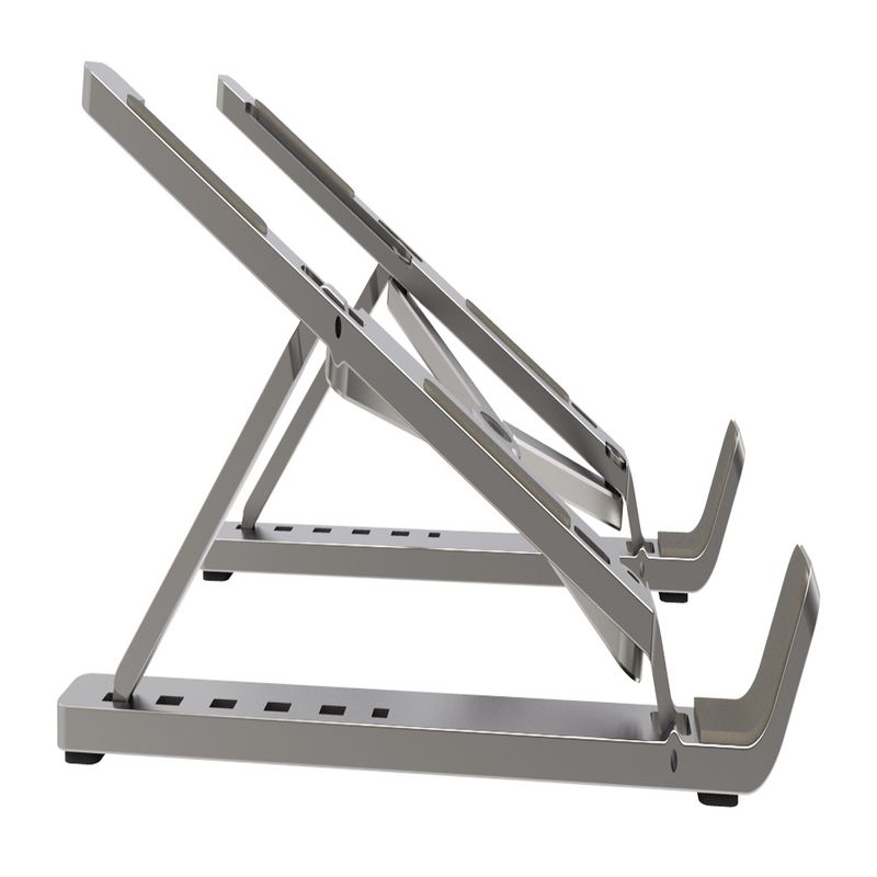 Soporte para laptop Radioshack portátil 15.6 pulgadas aluminio Lateral