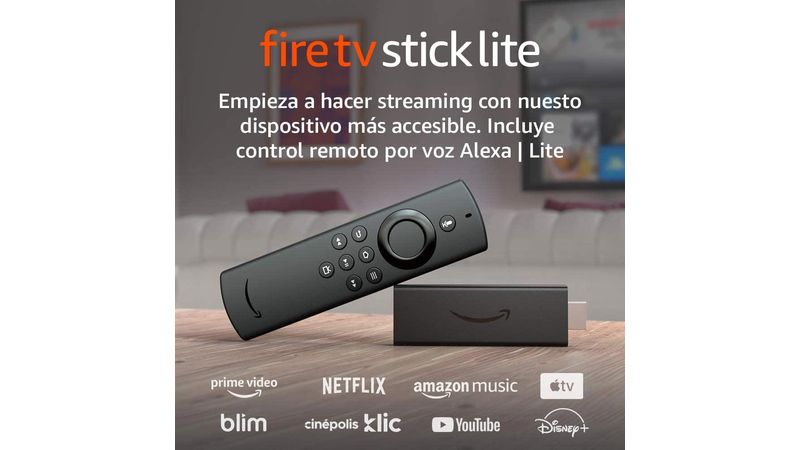 Fire TV Stick con mando por voz Alexa (incluye controles del TV),  dispositivo de streaming HD : : : Electrónica