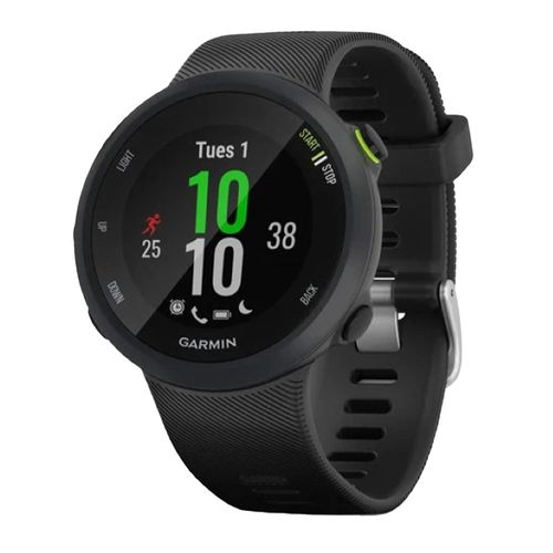 Smartwatch Garmin Forerunner 45, gps, resistente al agua 5 ATM, máx. 7 días, negro
