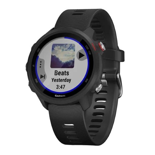 Smartwatch Garmin Forerunner 245 Music, gps, resistente al agua 5 ATM, máx. 7 días, negro
