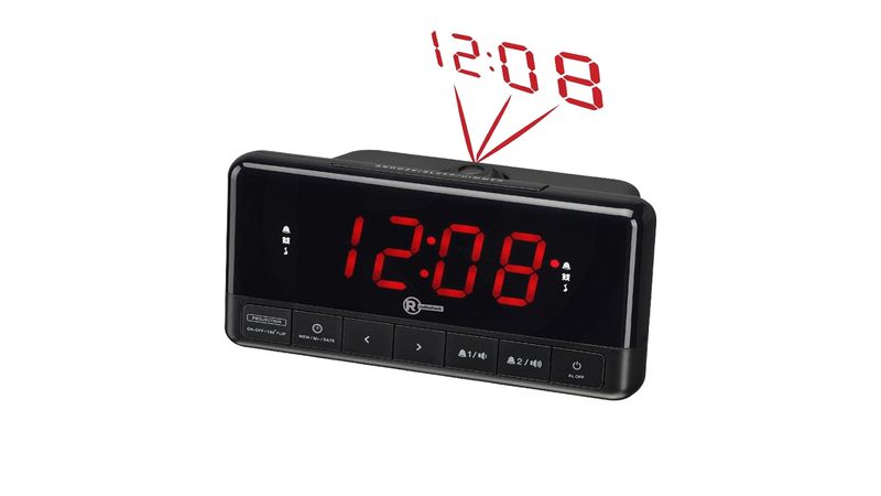 Comprar Reloj despertador con proyección Digital LED, reloj con