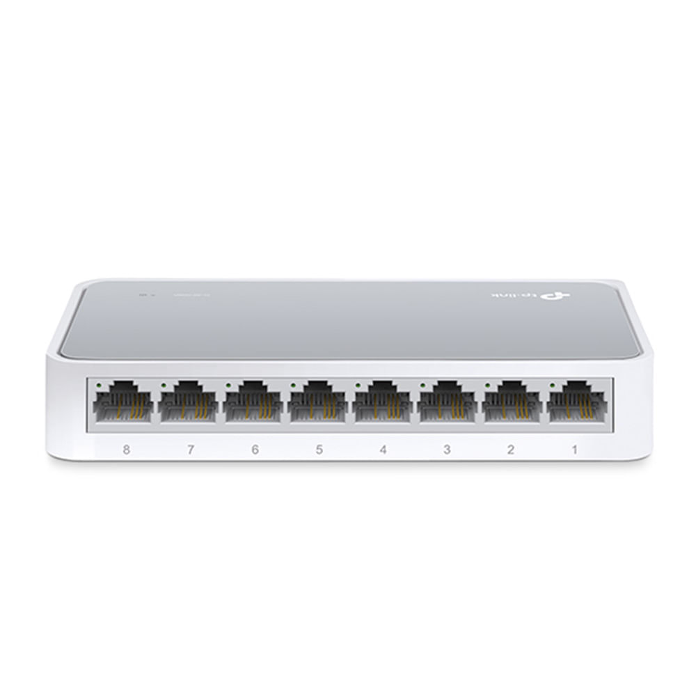 Switch Conmutador Tp Link TL-SF1008D ethernet, 10/100 mbps