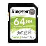 <img scr=“tarjeta-sd-kingston-canvas-select-plus-64gb-1000x1000.jpg” alt=“Tarejta SD Kingston Canvas Select Plus Clase 10 U3 64GB-sds264gb">