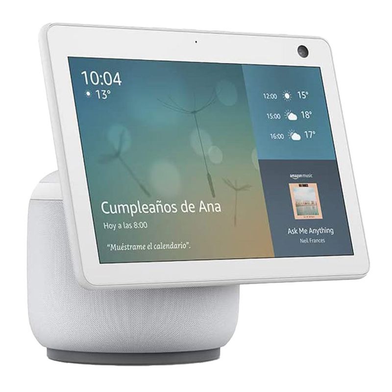 <img scr=“pantalla-inteligente-hd-echo-show-10-3ra-gen-blanco-1000x1000.jpg” alt=“Pantalla inteligente HD Echo Show 10 3ra generación, blanco-amab082x1hrv5">