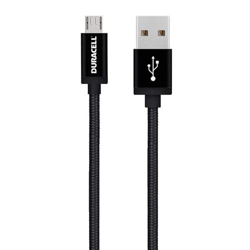 Cable micro usb a usb Duracell 90 cm, negro