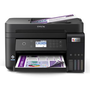 Impresora multifuncional Epson Ecotank L6270, ADF de 30 hojas, Dúplex automático, inalámbrica, ethernet, con tanques de tinta