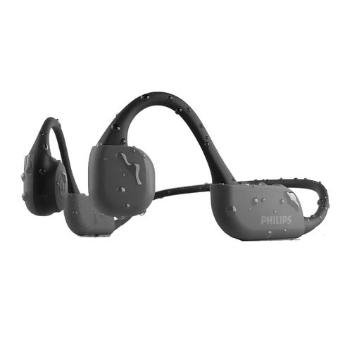 Audífono bluetooth in ear Philips TAA6606 Bone conduction, IP67, máx. 9 horas, negro
