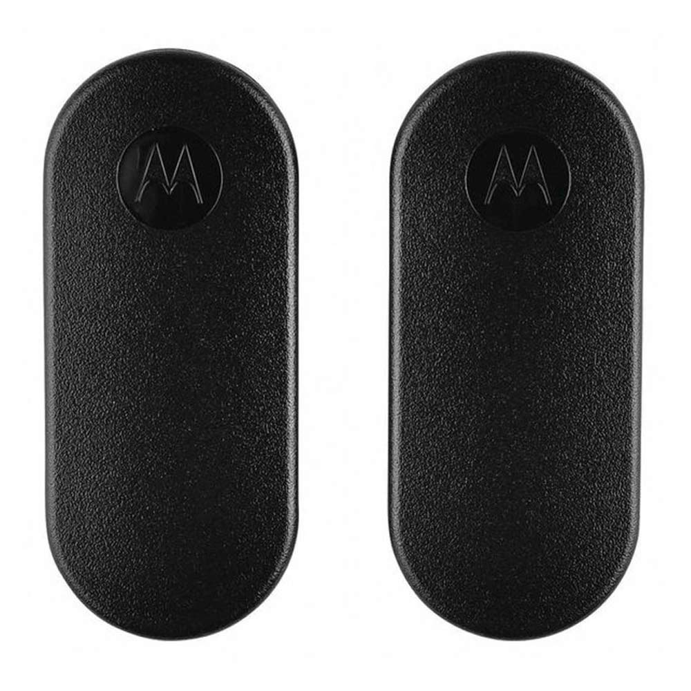 Doble clip de cinturón Motorola para radio frs Talkabout T200, negro
