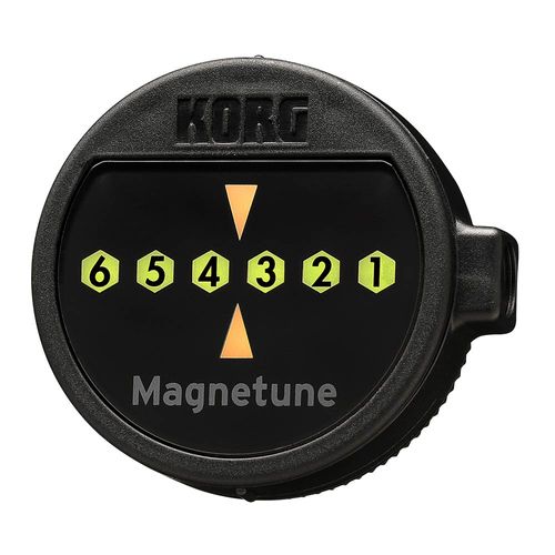 Afinador Korg Magnetune portátil, 440Hz, sujeción magnética, negro