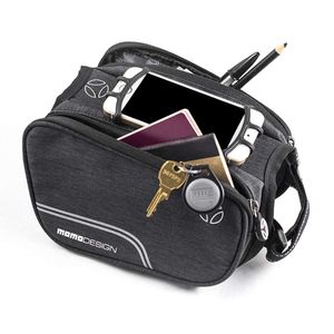 Bolsa doble tubo superior Momo Design  gris