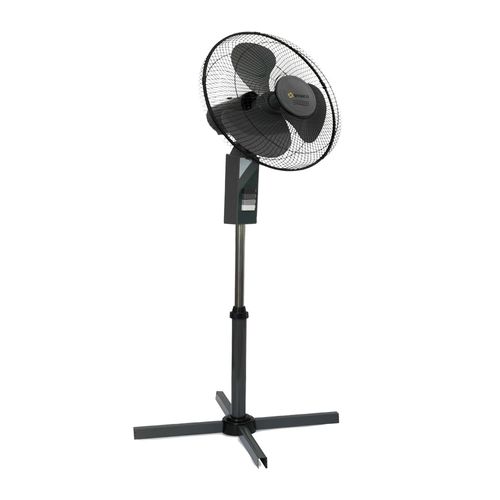 Ventilador de pedestal Imaco 16", 45w, 3 velocidades, negro