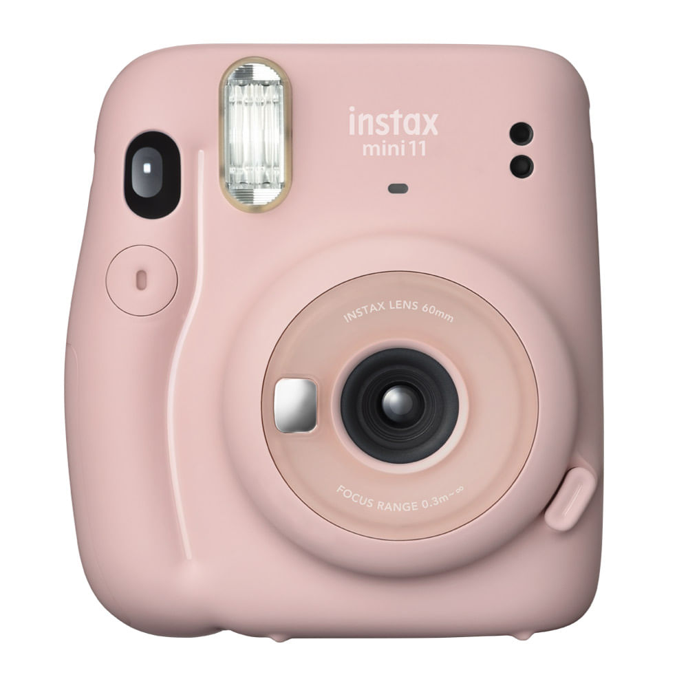 Debe dólar estadounidense Inmunidad Cámara instantánea Fujifilm Instax mini 11 enfoque automático, lente 60mm,  rosado - Coolbox
