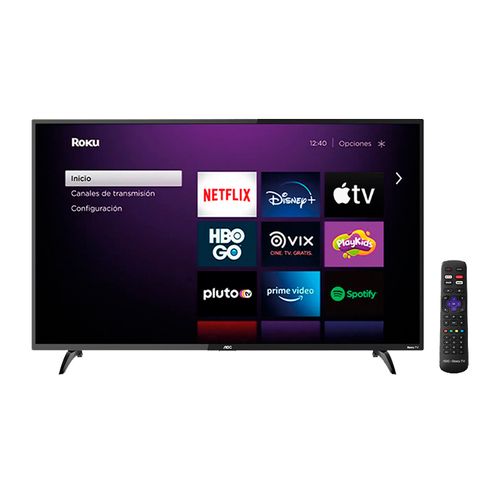 Smart TV AOC 43" LED, Full HD, Roku TV integrado, 43S5195