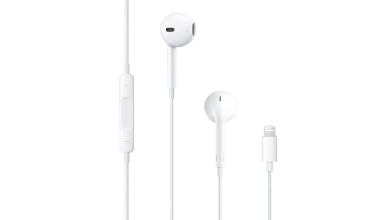 Aud fonos in ear con micr fono Apple EarPods conector lightning